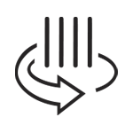 Movimento automático das aletas