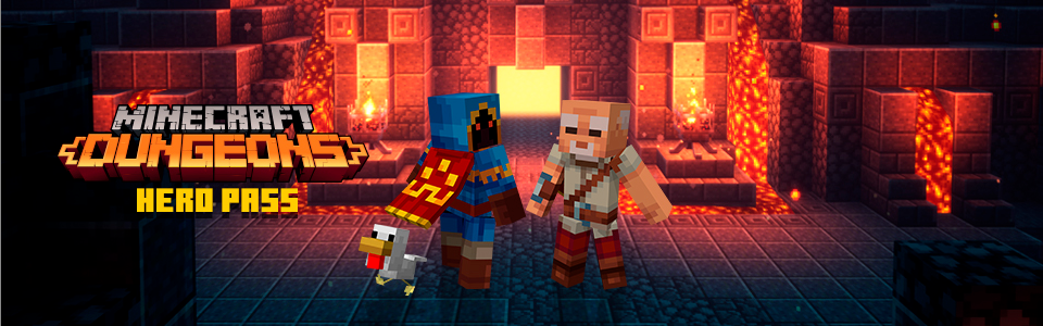 Minecraft Dungeons - Hero Edition (Inclui Hero Pass) : : Games  e Consoles