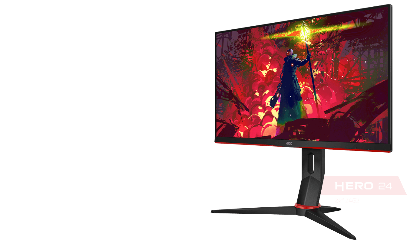 Monitor 24 Gamer Aoc 24g2 24 Full Hd Amd Freesync 144hz 1ms Games Nagem