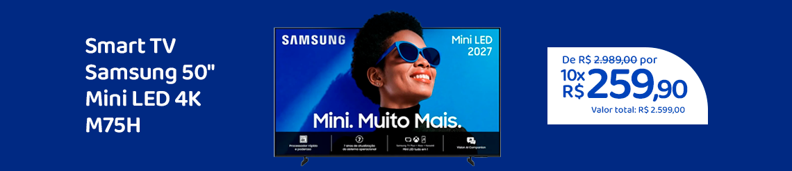Ofertas da semana - Smart TV Samsung 50