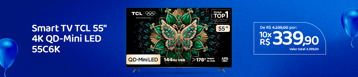 Ofertas de aniversario - Smart TV TCL 55