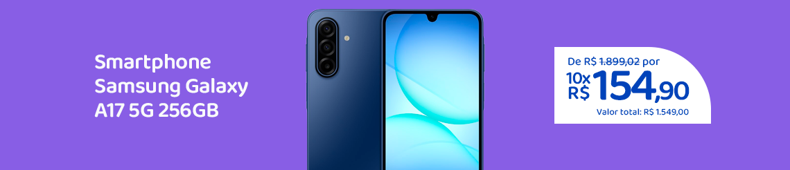 Ofertas da semana - Smartphone Samsung Galaxy A17