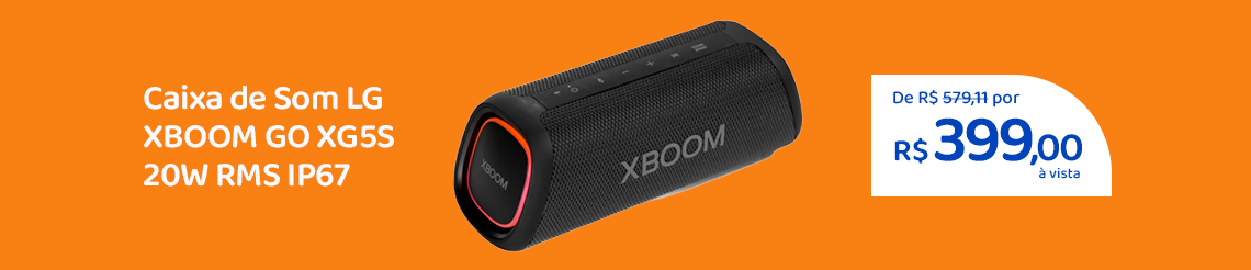 Ofertas da semana - Caixa de Som LG XBOOM GO XG5S