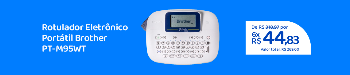 Ofertas da semana - Rotulador Brother PT-M95WT