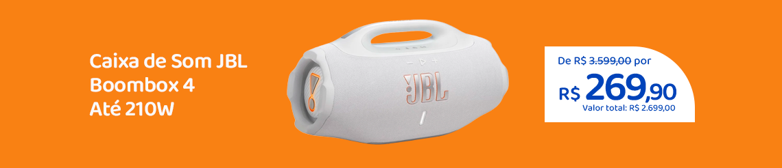 Ofertas da semana - Caixa de Som JBL Boombox 4