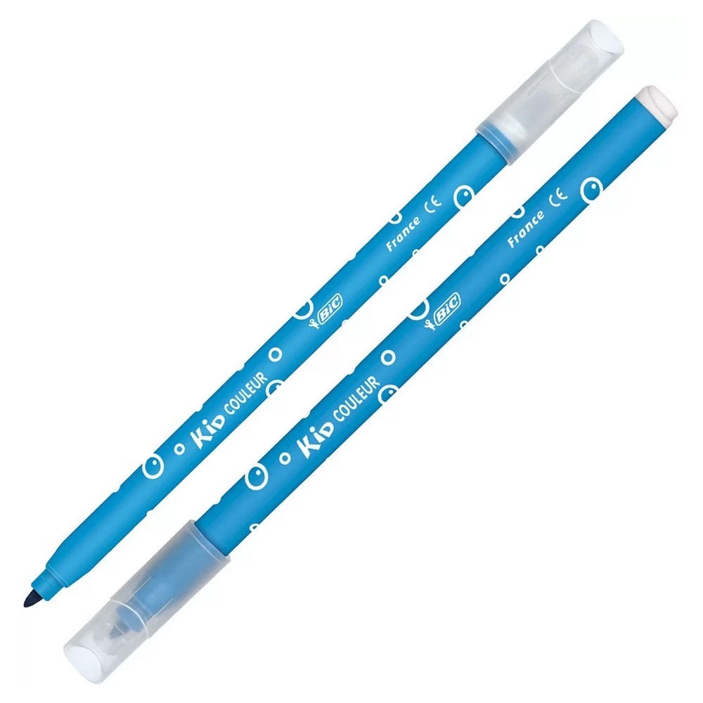 Caneta Hidrográfica Bic Kids Ponta Média 12 Co | BIC | Nagem