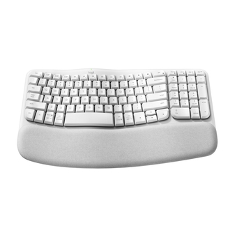 Teclado Logitech Bluetooth Wave Keys Branco