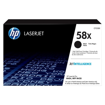 Toner HP 58X Preto Laserjet Original CF258X Para HP Laserjet Pro M428FDW M428DW M404DW M404N