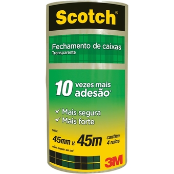 Fita de Empacotamento Scotch Hot Melt T...