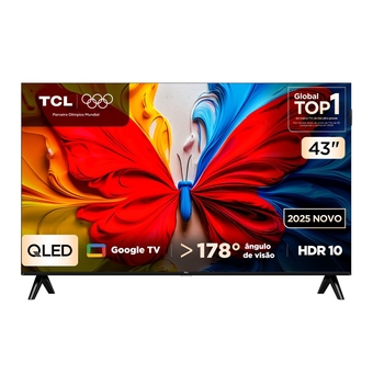 Smart TV TCL 43" QLED Full HD 43S5K Goo...