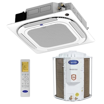 Ar Condicionado Split Cassete 48000 Btu Frio Connect - Inverter - Springer Carrier - 220v - 40kvqd48c5