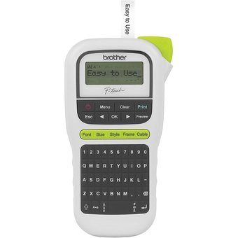Rotulador Eletrônico Portátil Brother PT-H110 Branco e Preto
