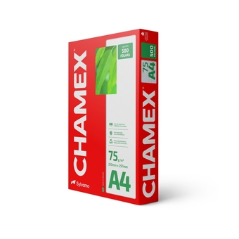 Papel Chamex A4 75g/m&sup2; 210mm x 297mm Of...